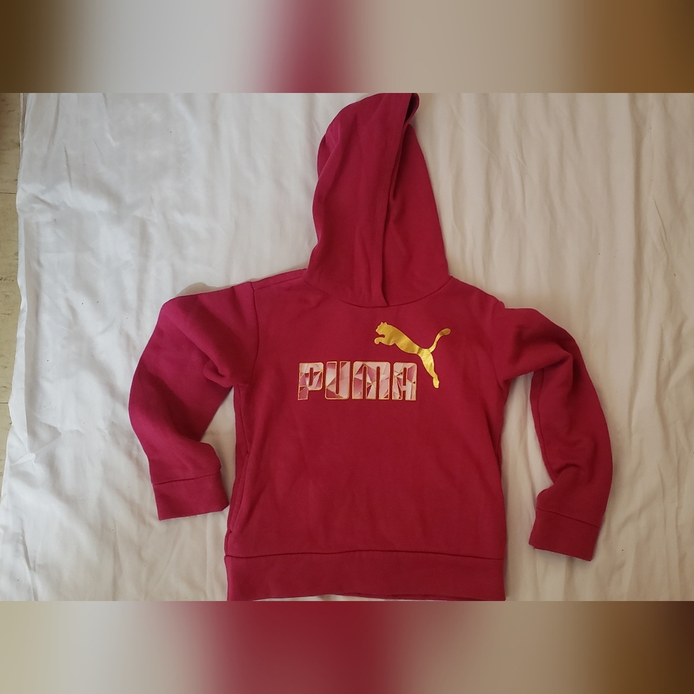 Puma Kids Red Hoodie